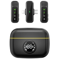 Microfon cu buclă fara fir Wiwu Wi-WM003 (Black)