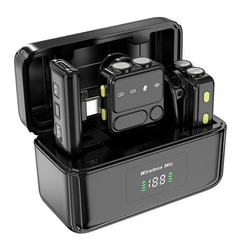 Microfon cu buclă fara fir Wiwu Wi-WM005 (Black) - 2