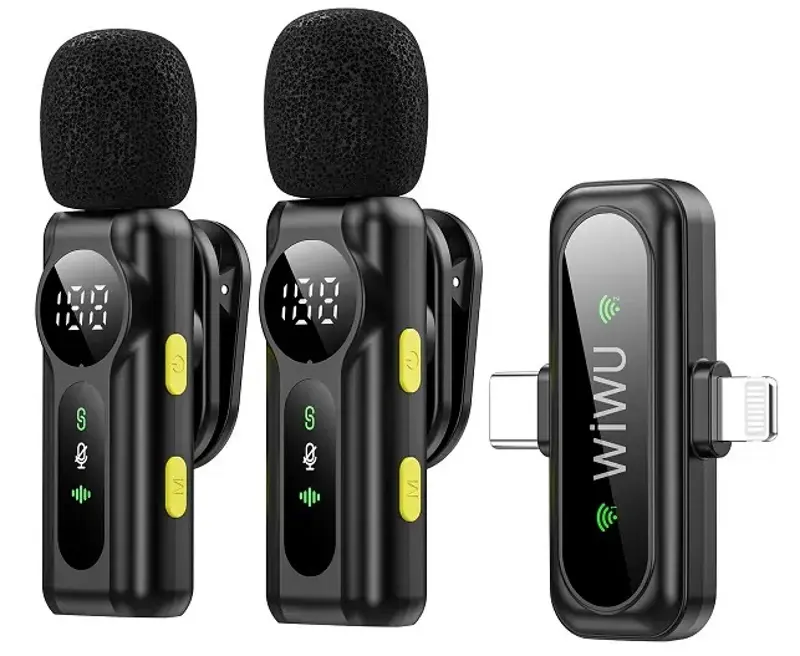Microfon cu buclă fara fir Wiwu Wi-WM007 (Black) - 3