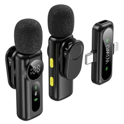 Microfon cu buclă fara fir Wiwu Wi-WM007 (Black) Thumb
