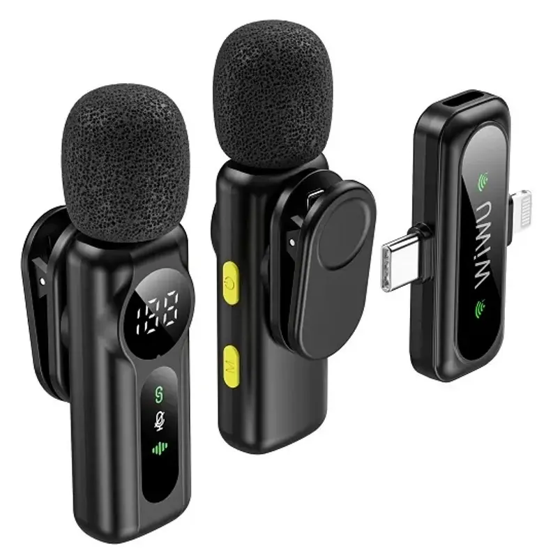 Microfon cu buclă fara fir Wiwu Wi-WM007 (Black) - 4
