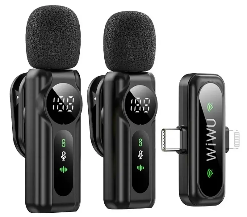 Microfon cu buclă fara fir Wiwu Wi-WM007 (Black)