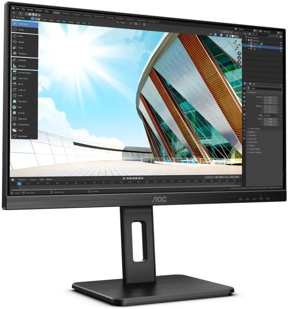 Monitor AOC 27P2Q (Black)