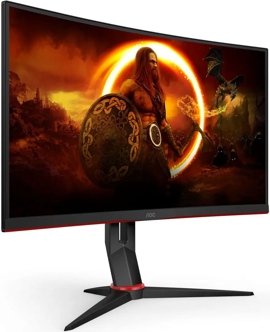 Monitor AOC C27G2ZU/BK (Black/Red) - 2