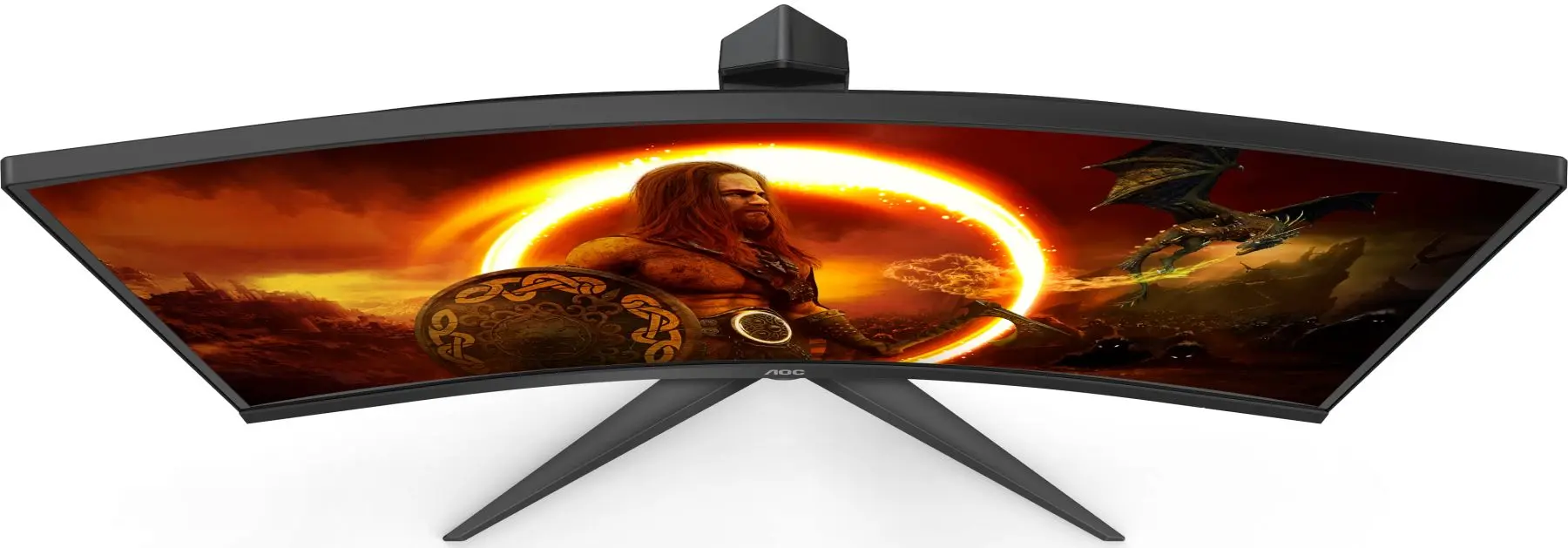 Monitor AOC C27G2ZU/BK (Black/Red) - 4