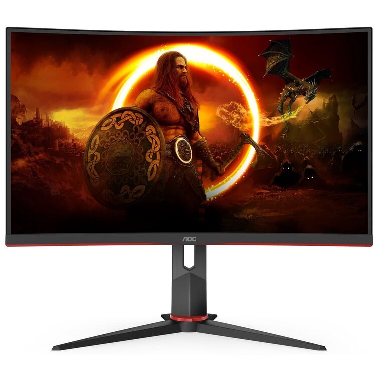 Монитор AOC 27" CQ27G2U/BK (Black/Red)