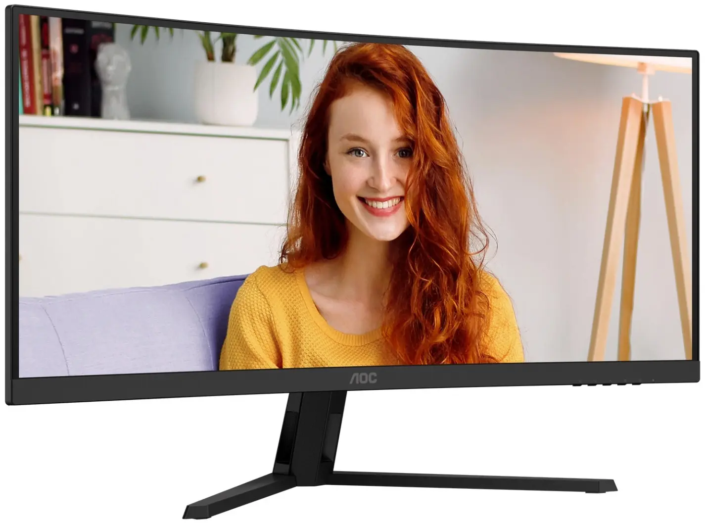 Monitor AOC CU34B3E (Black) - 2