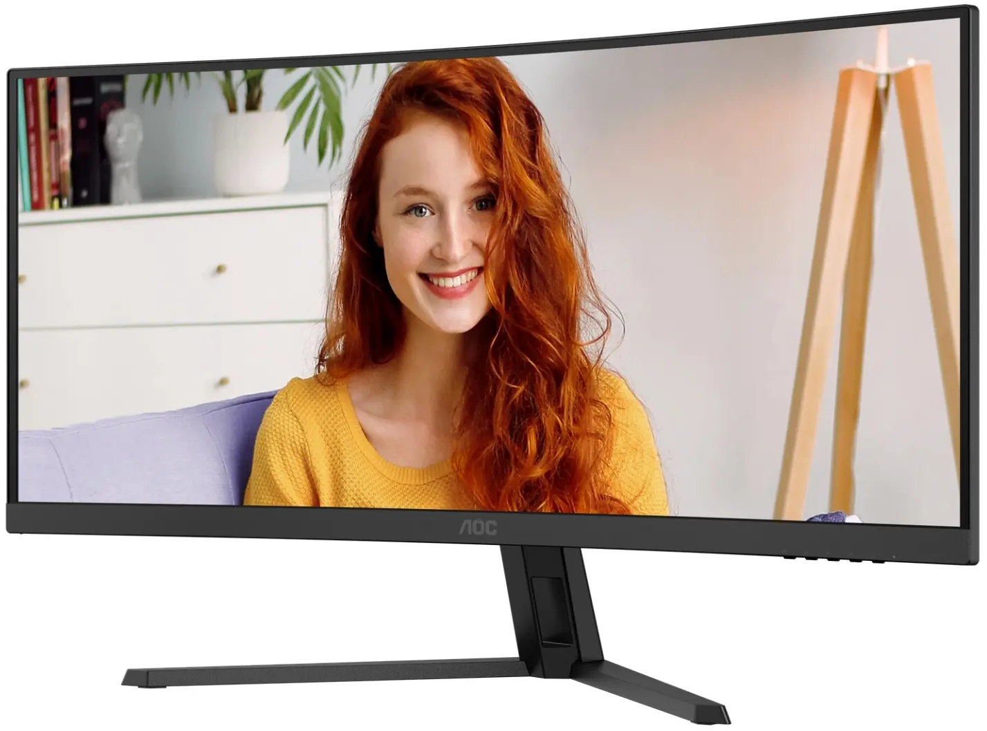 Monitor AOC CU34B3E (Black) - 3
