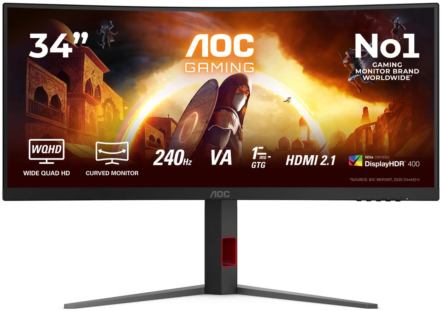 Monitor AOC CU34G4Z (Black)