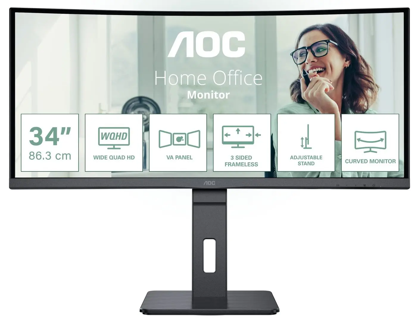 Monitor AOC CU34P3CV (Black)