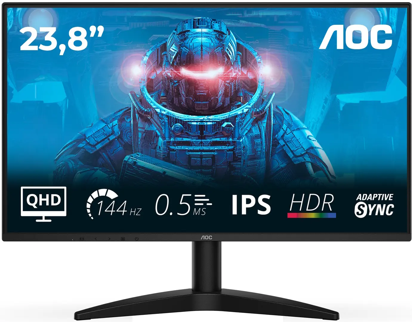 Monitor AOC Q24B36X (Black)