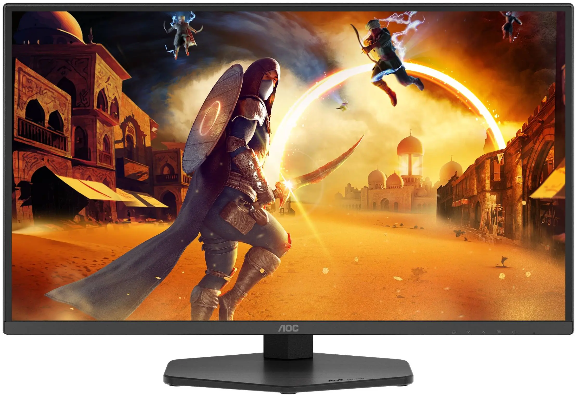 Монитор AOC Q25G4SR (Black/Red) - 2