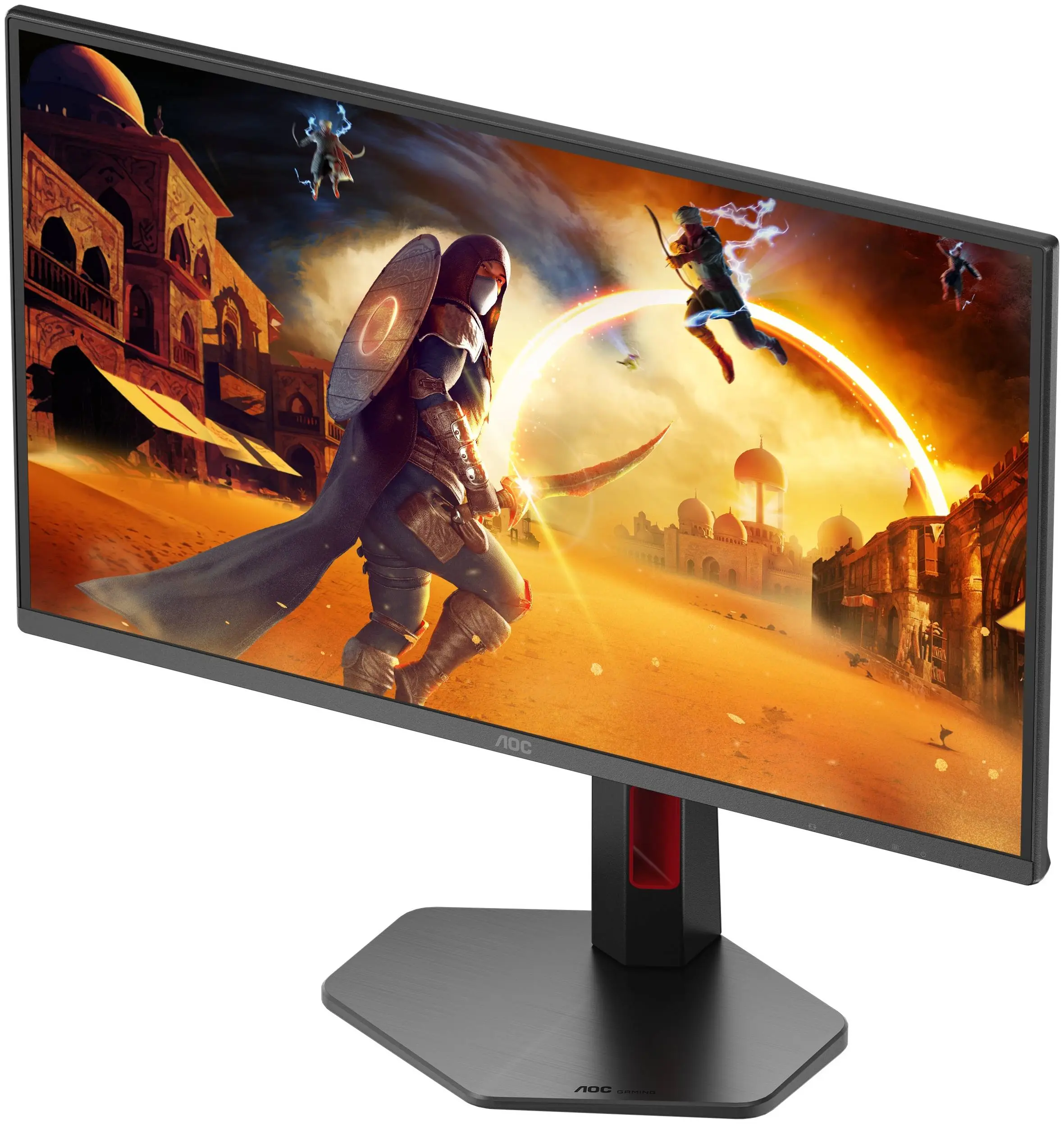 Монитор AOC Q25G4SR (Black/Red) - 5