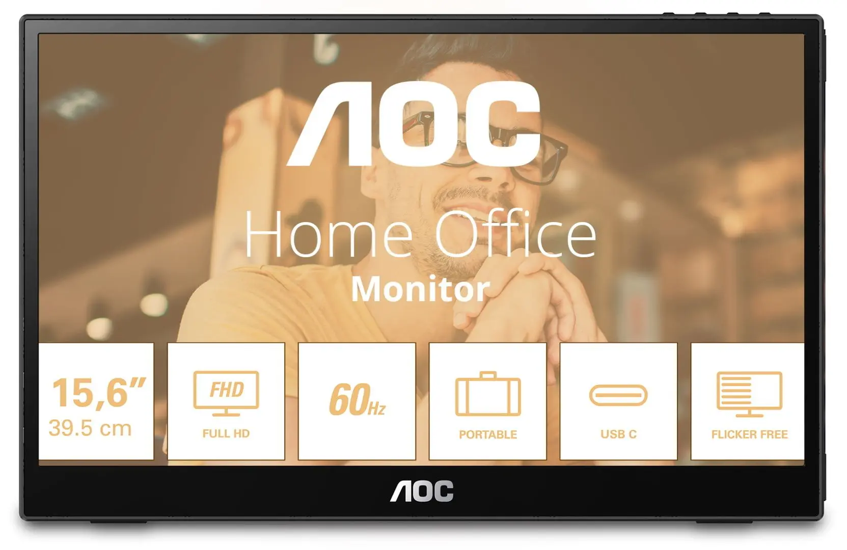 Monitor portabil AOC 16T3EA (Black) - 2