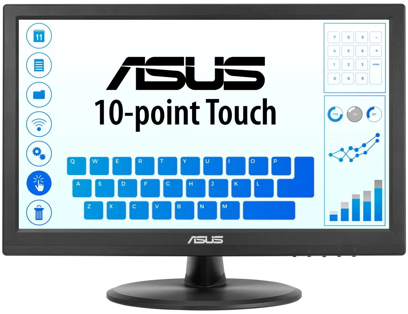 Монитор Asus VT168HR (Dark Grey)