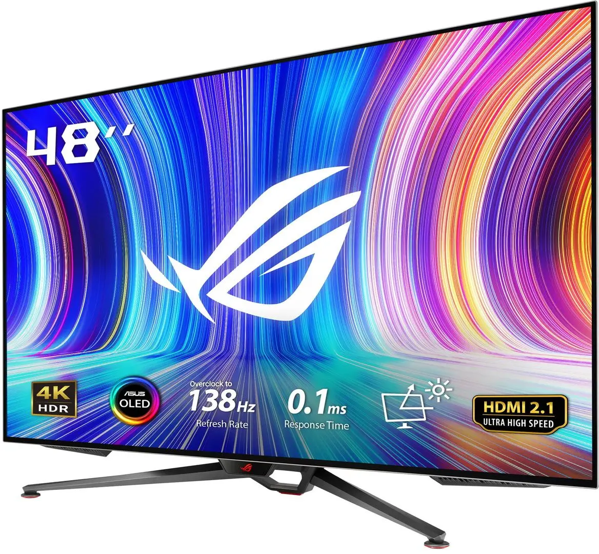 Монитор Asus Rog Swift OLED PG48UQ (Black) - 7