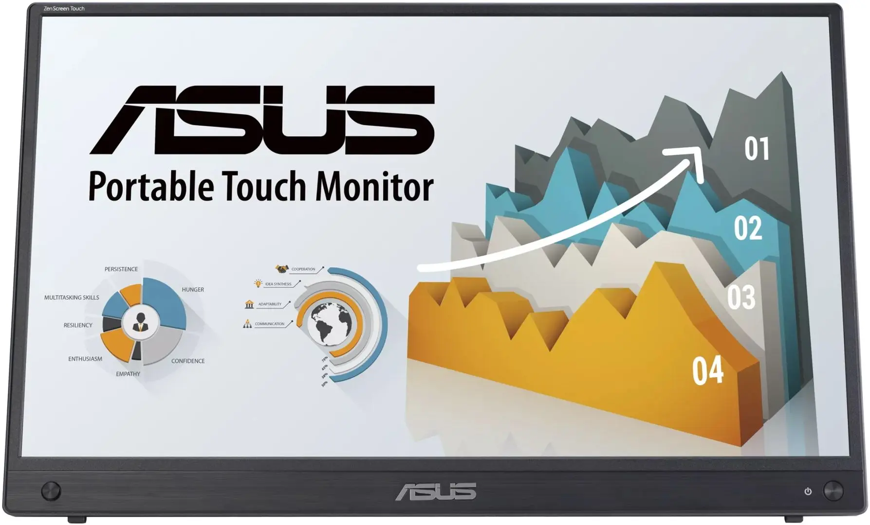 Monitor Asus ZenScreen Touch MB16AMTR (Black)