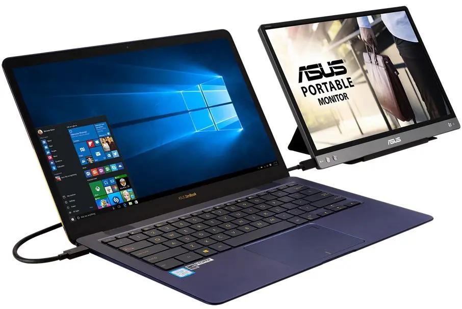 Monitor portabil Asus MB14AC (Dark Grey)