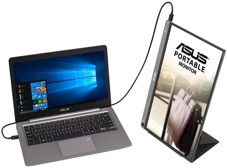 Портативный монитор Asus 15.6'' ZenScreen MB16ACE (Grey/Black)
