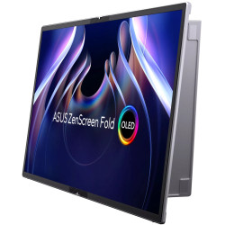 Портативный монитор Asus ZenScreen Fold OLED MQ17QH (Grey) Thumb
