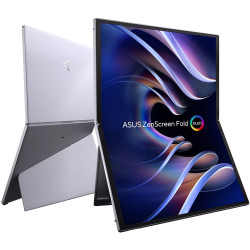 Портативный монитор Asus ZenScreen Fold OLED MQ17QH (Grey) Thumb