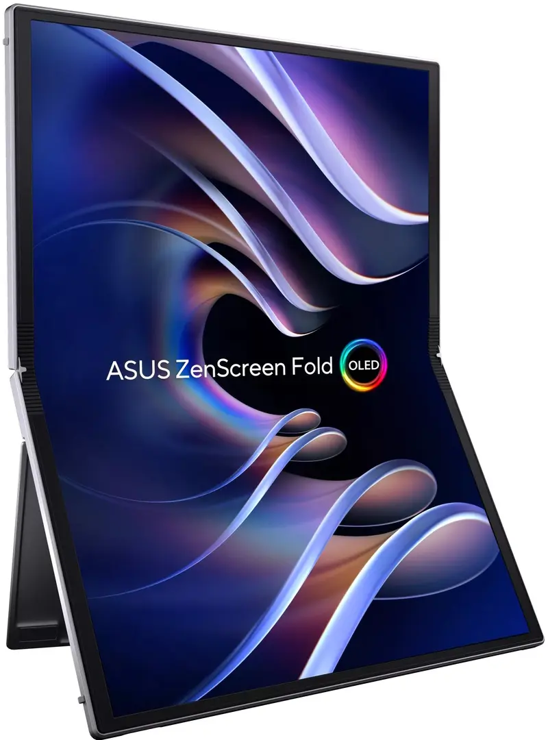 Портативный монитор Asus ZenScreen Fold OLED MQ17QH (Grey)