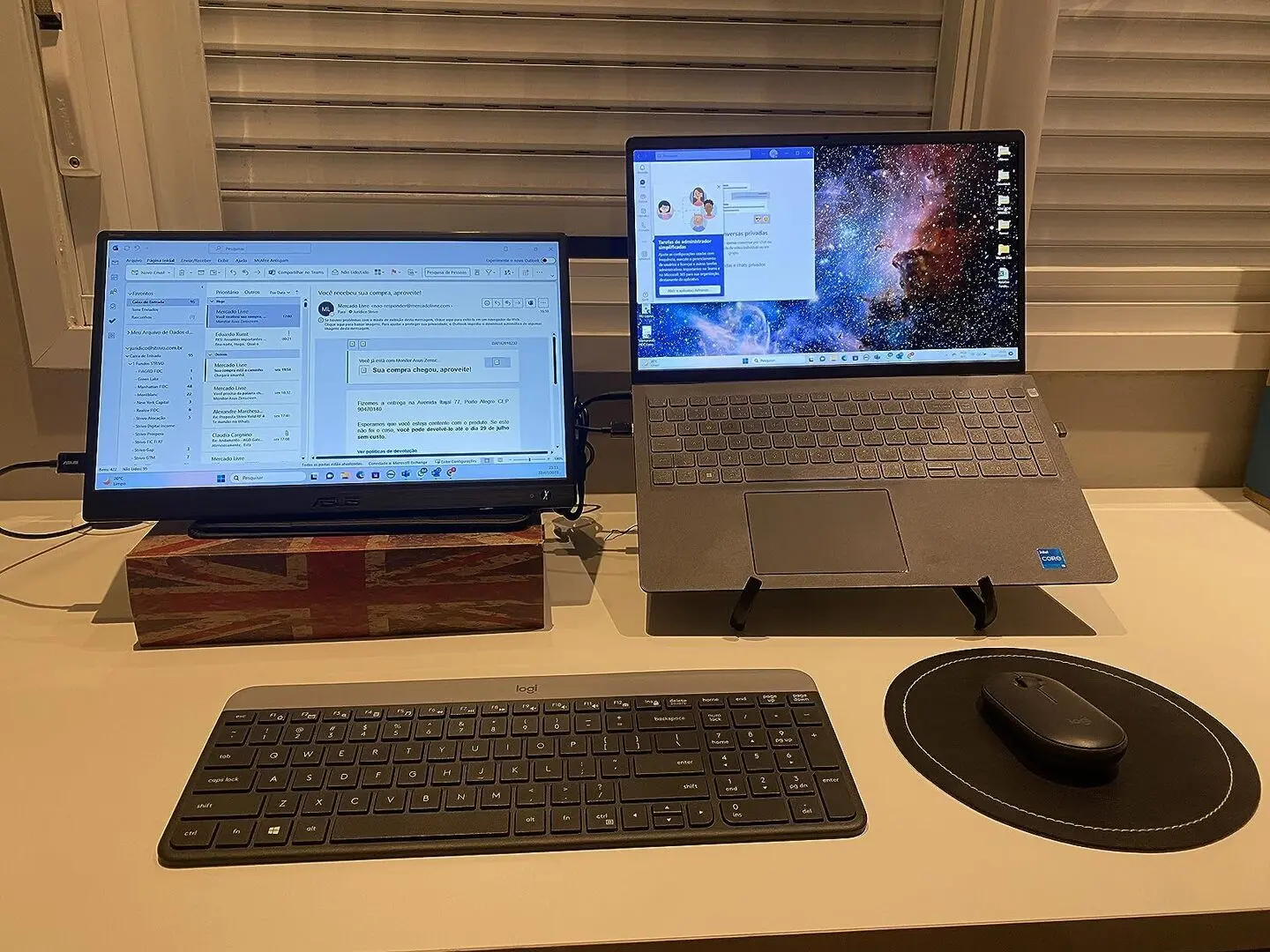 Портативный монитор Asus ZenScreen MB16QHG (Grey)