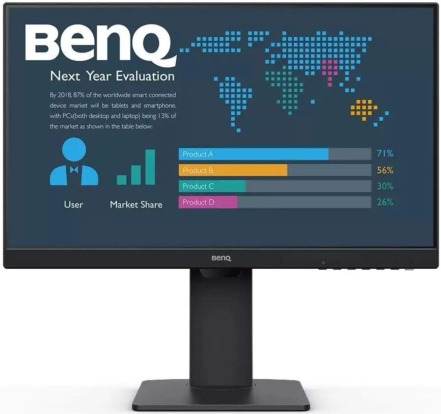 Monitor BenQ BL2486TC (Black)
