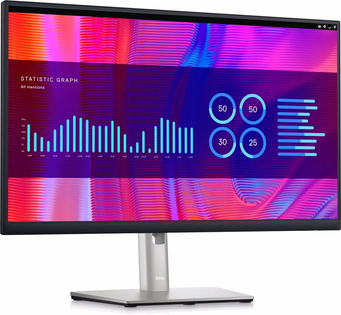 Monitor Dell P2423DE (Black/Silver)