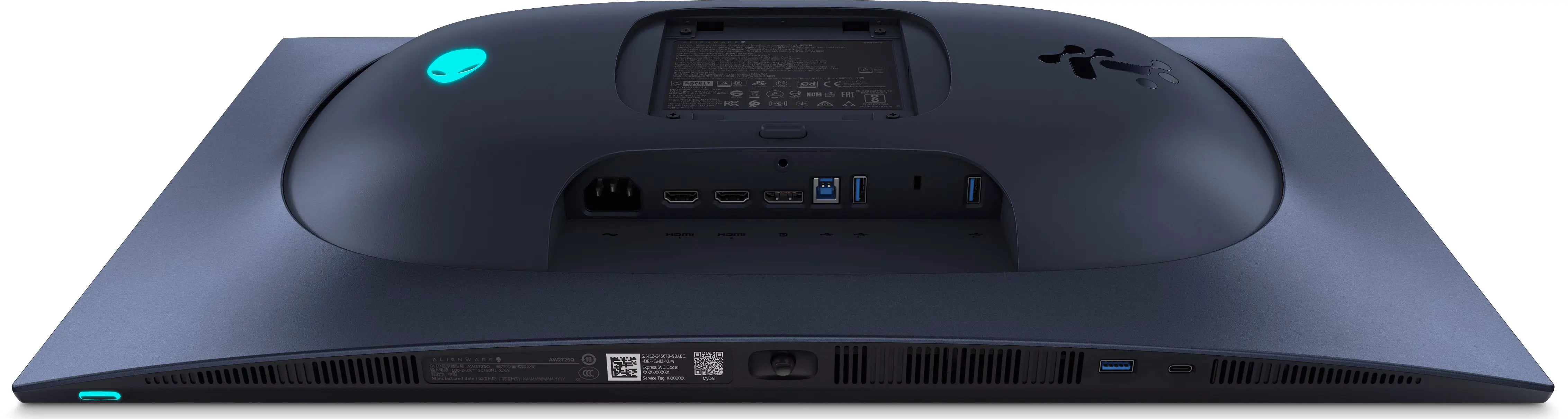 Монитор Dell Alienware AW2725Q (Interstellar Indigo) - 7