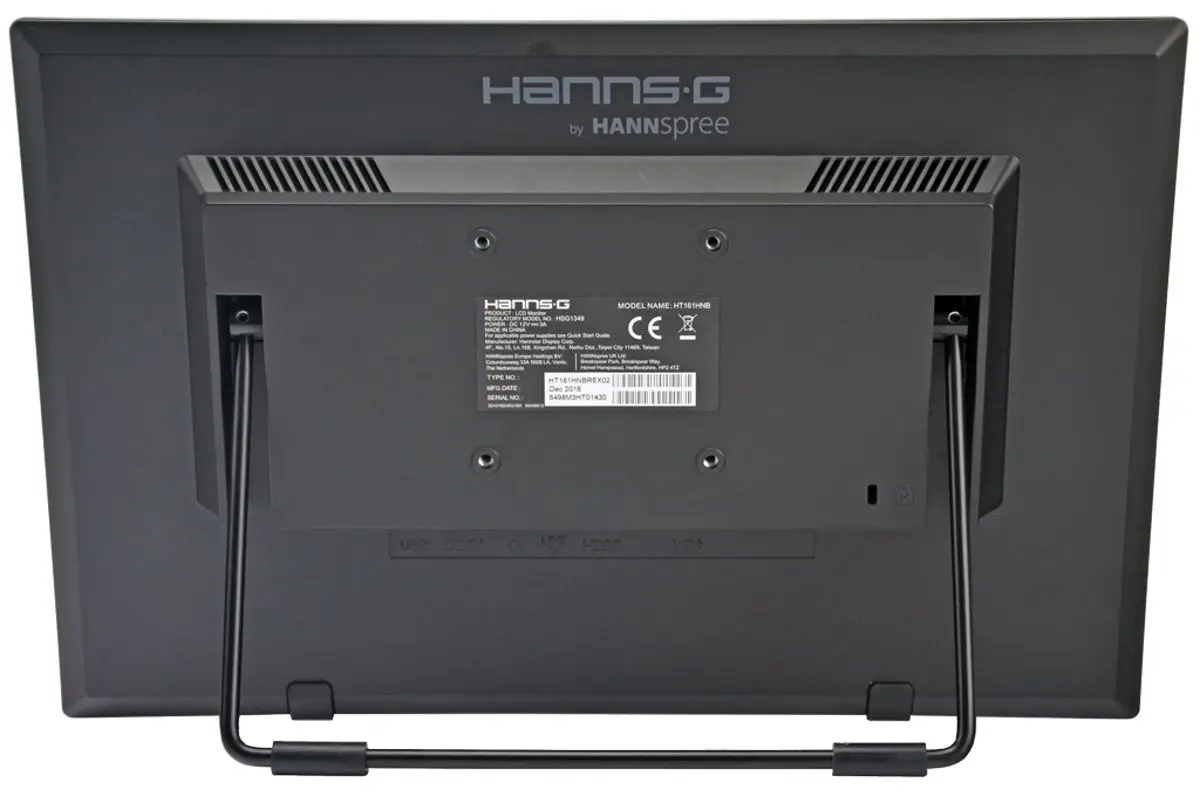 Monitor Hannspree HT 161 HNB (Black)