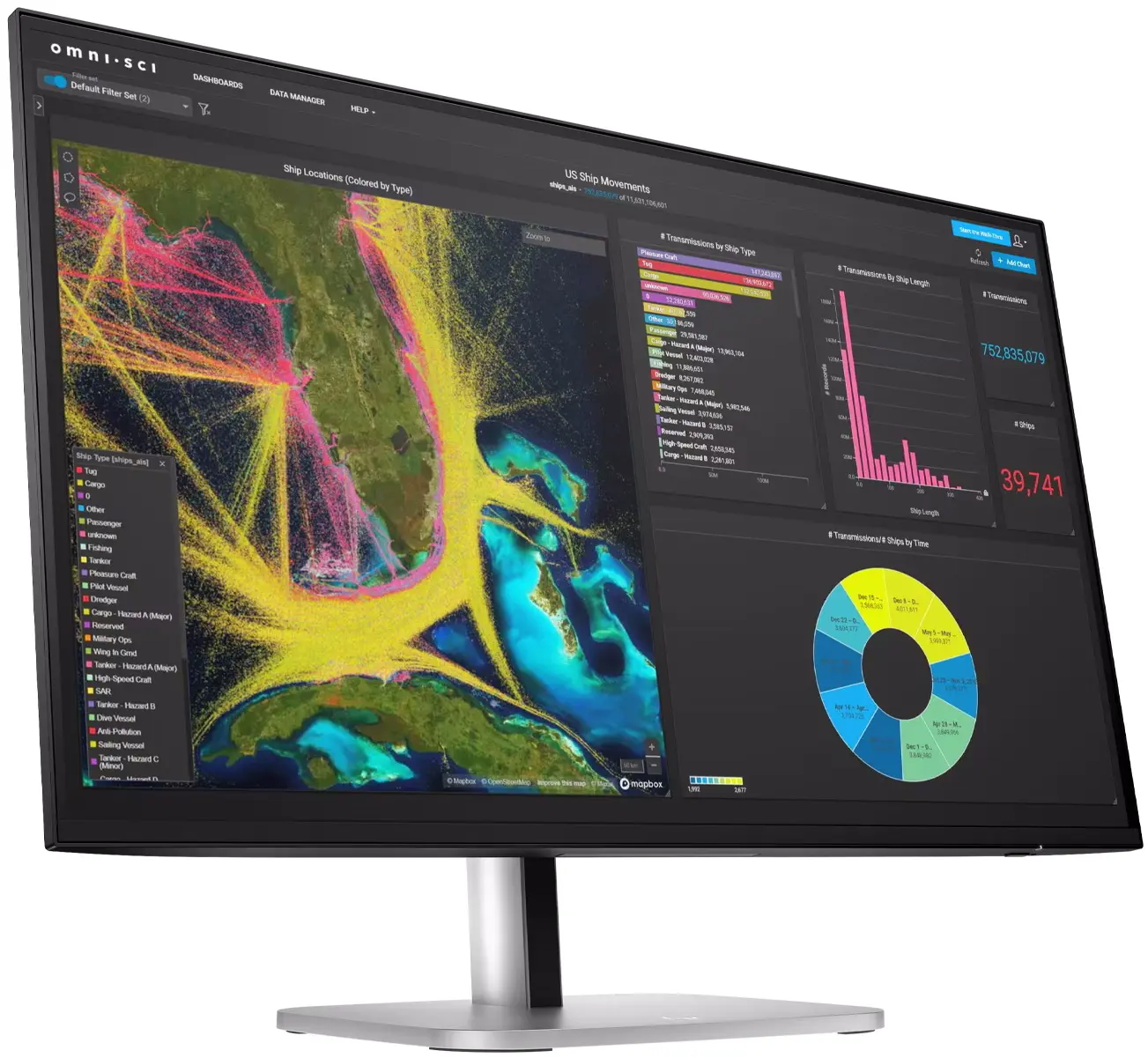 Монитор HP S5 Pro 527pq (Black/Silver)