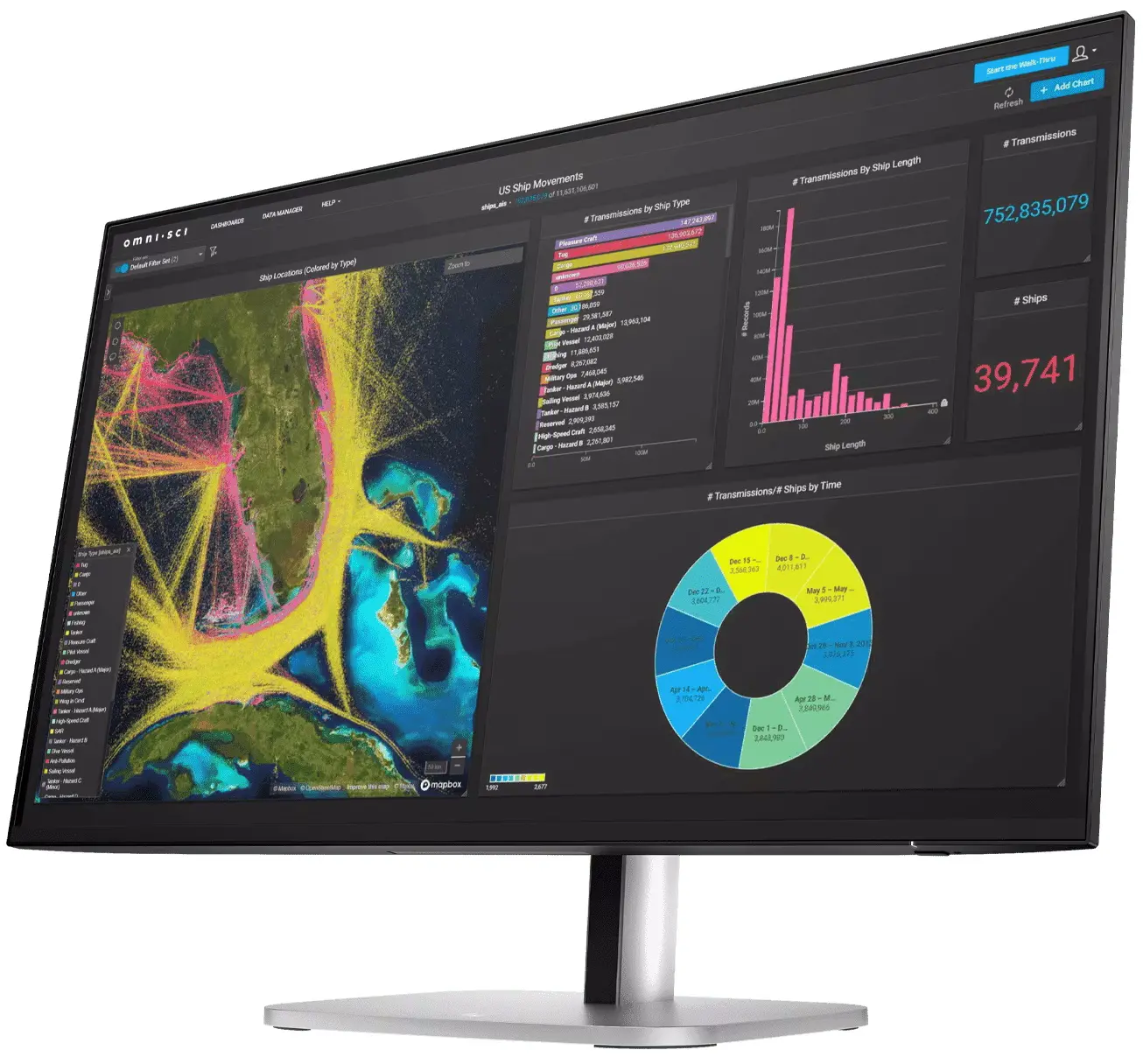 Монитор HP S5 Pro 527pq (Black/Silver)