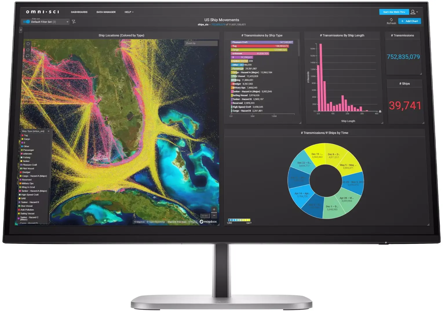 Монитор HP S5 Pro 527pq (Black/Silver)