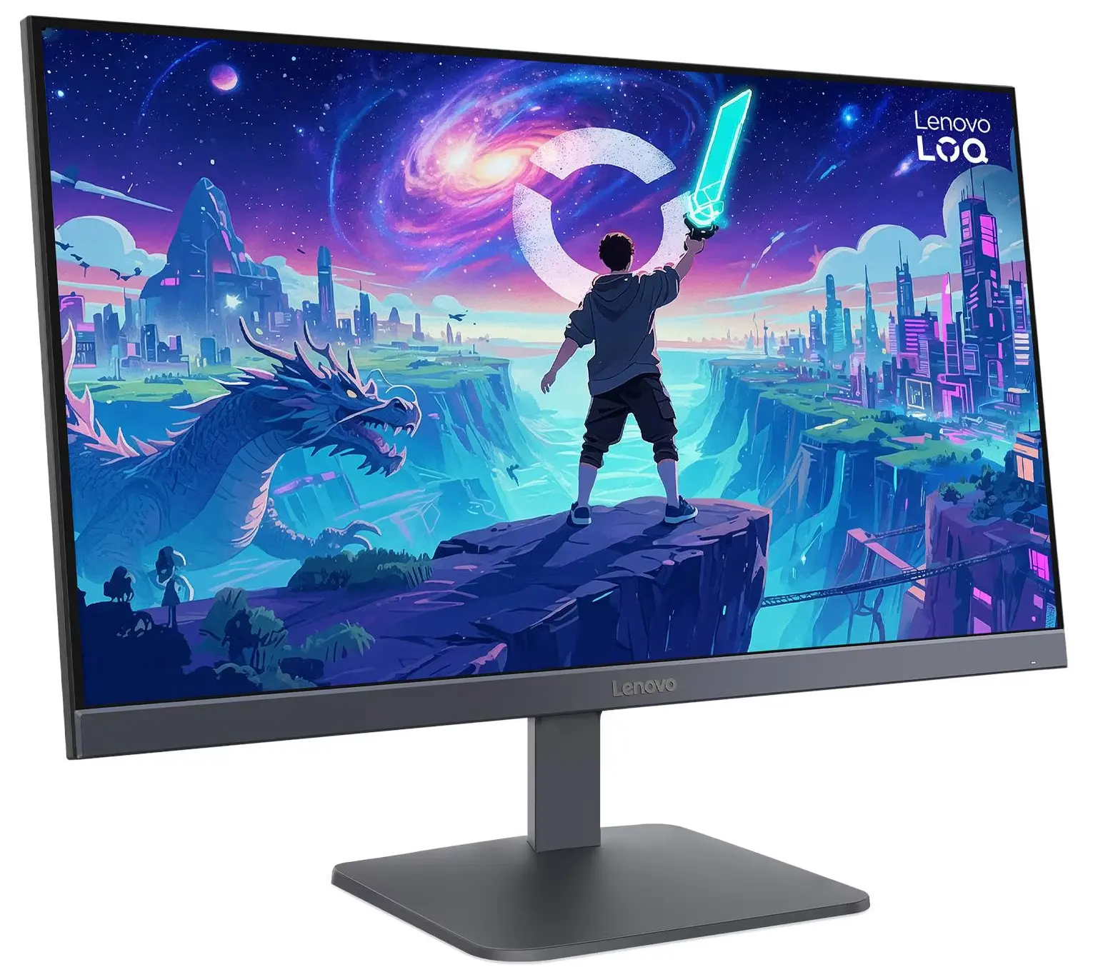 Монитор Lenovo LOQ 24-10 (Black/Gray) - 2