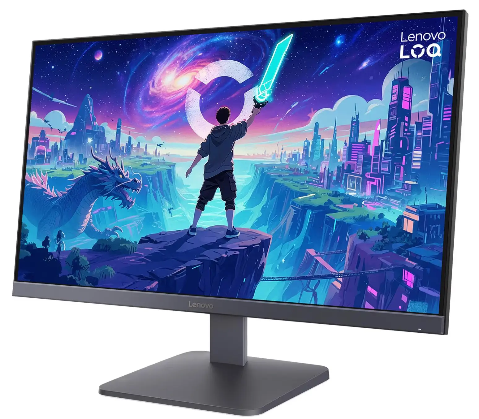 Монитор Lenovo LOQ 27Q-10 (Black/Gray) - 3