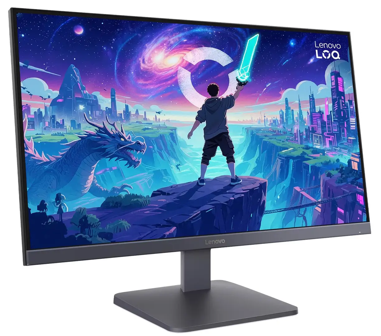 Монитор Lenovo LOQ 27Q-10 (Black/Gray)