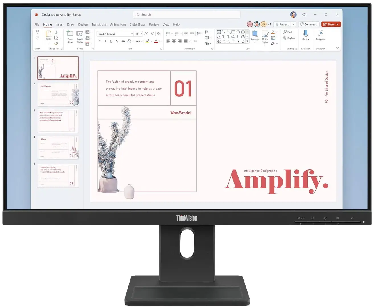 Монитор Lenovo ThinkVision E24-40 (Raven Black)