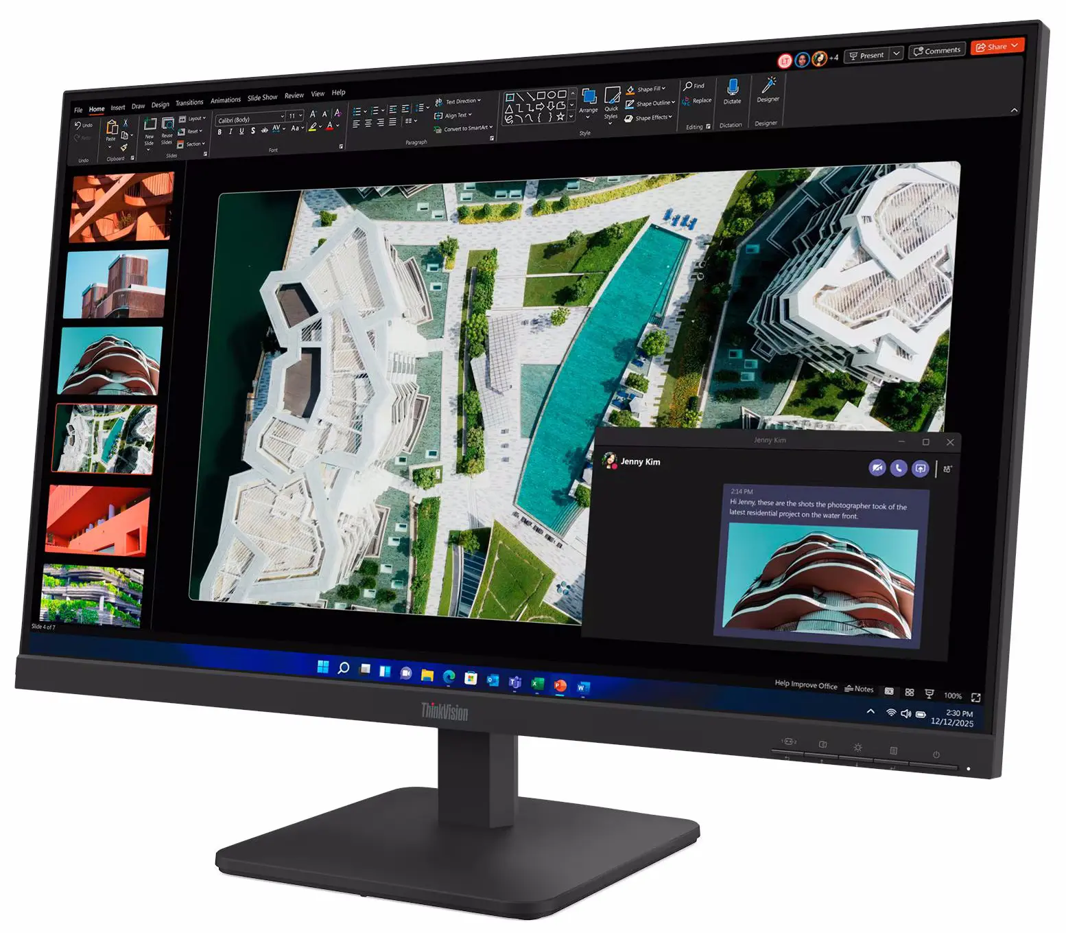 Monitor Lenovo ThinkVision S27-4e (Black) - 2