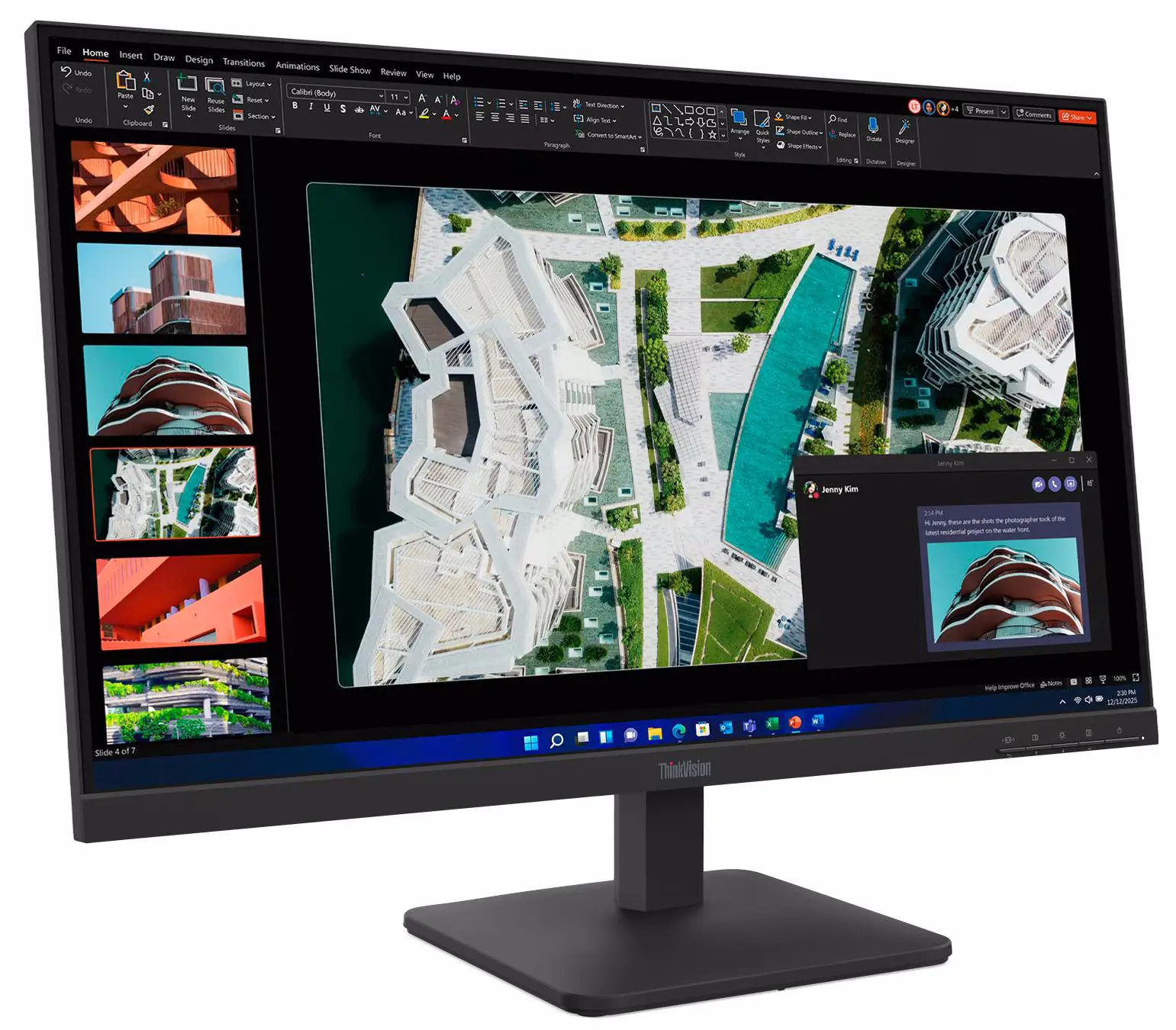 Monitor Lenovo ThinkVision S27-4e (Black) - 3