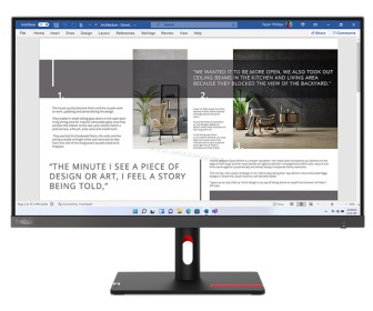 Monitor Lenovo ThinkVision S27i-30 (Storm Grey/Raven Black)