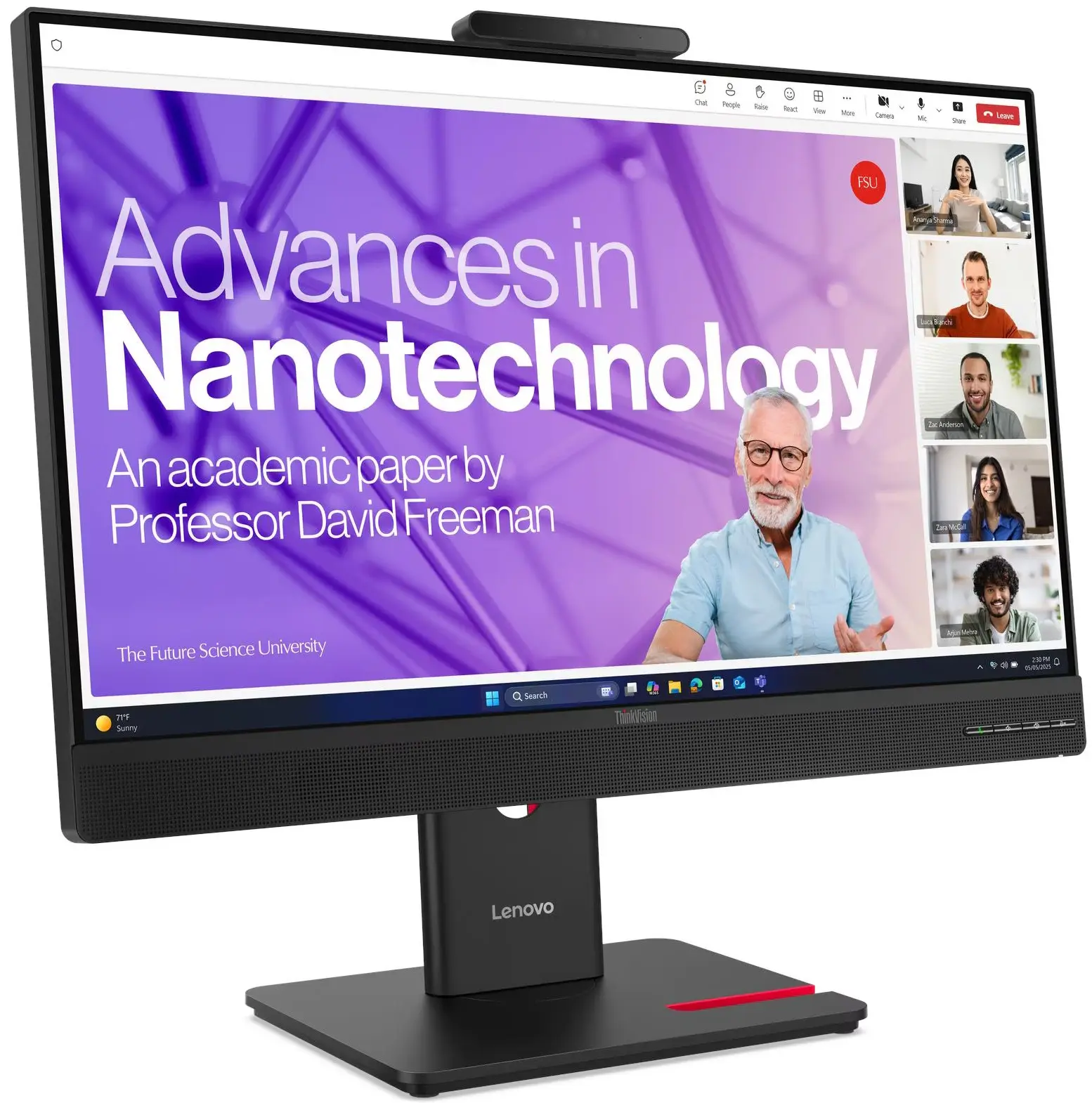 Monitor Lenovo ThinkVision T24-4v (Black) - 2