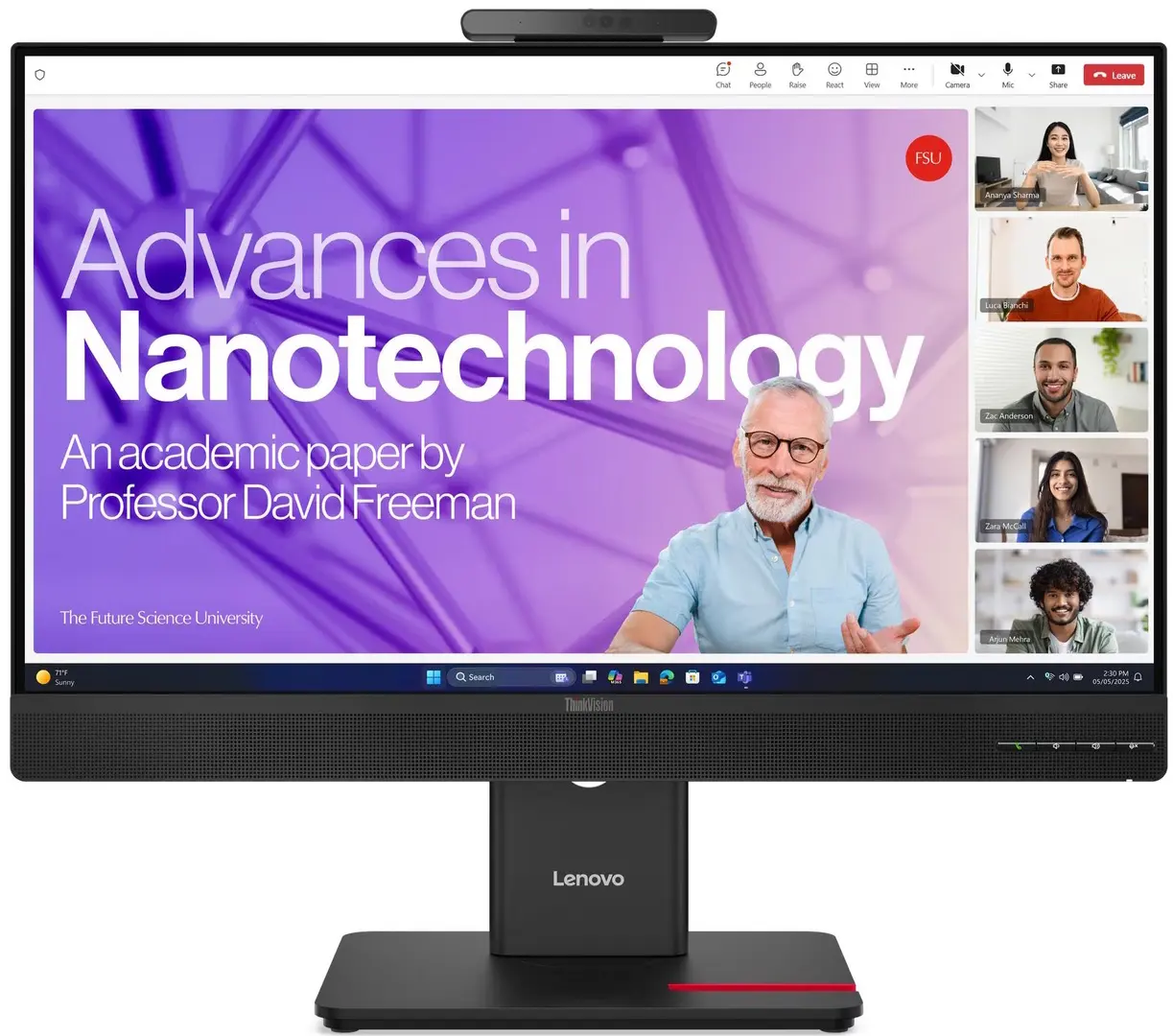 Monitor Lenovo ThinkVision T24-4v (Black)