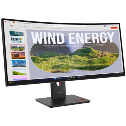 Monitor Lenovo ThinkVision T34WD-40 (Eclipse Black) Thumb