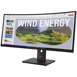 Monitor Lenovo ThinkVision T34WD-40 (Eclipse Black) Thumb