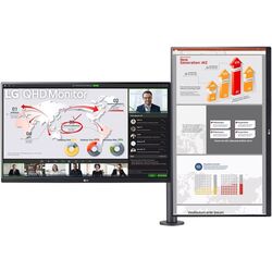 Monitor LG Ergo Dual 27QP88DP-BS (Black) Thumb