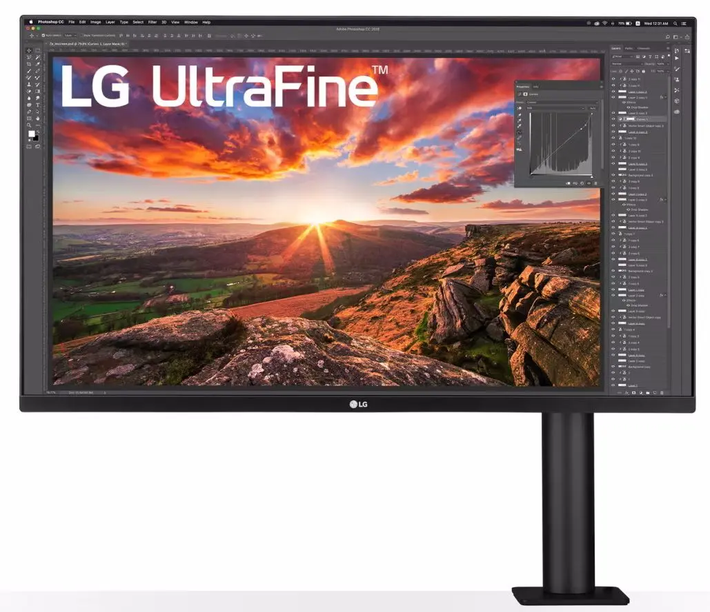 Monitor LG UltraFine 32UN880P-B (Black) - 2