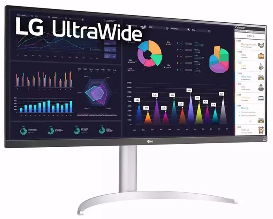 Монитор LG UltraWide 34WQ650-W (White)
