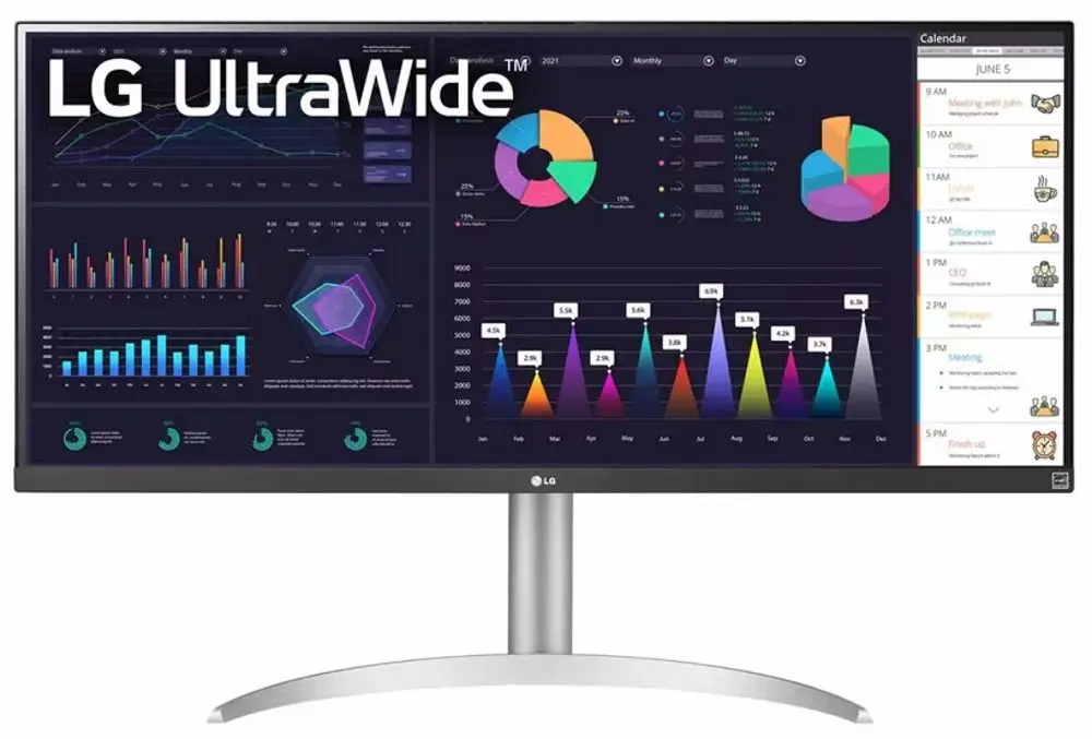 Монитор LG UltraWide 34WQ650-W (White)