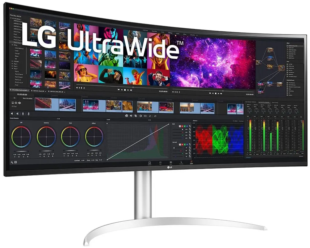 Монитор LG UltraWide 40WP95CP-W (White/Silver)